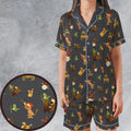 River Bottom Dr. Teeth and the Electric Mayhem Satin Short-Sleeve Pajamas Set