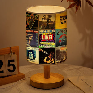 Steve Miller Band Album Art Table Lamp Classic Rock Accent Light