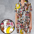Mighty Atom Astro Boy Satin Short-Sleeve Pajamas Set