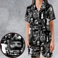 Hannibal Lecter The Silence of the Lambs Satin Short-Sleeve Pajamas Set
