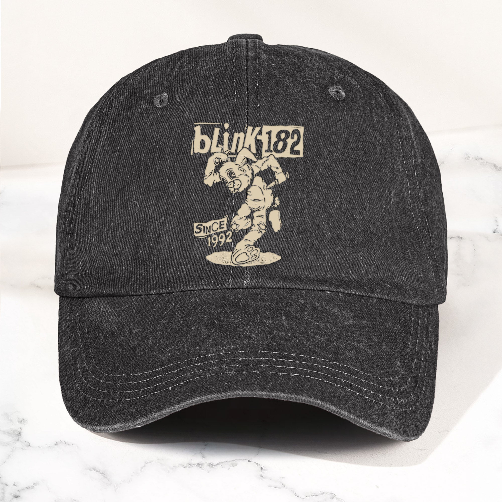 Blink-182 Denim Cap Bunny “Since 1992” Vintage Dad Hat (With Box)