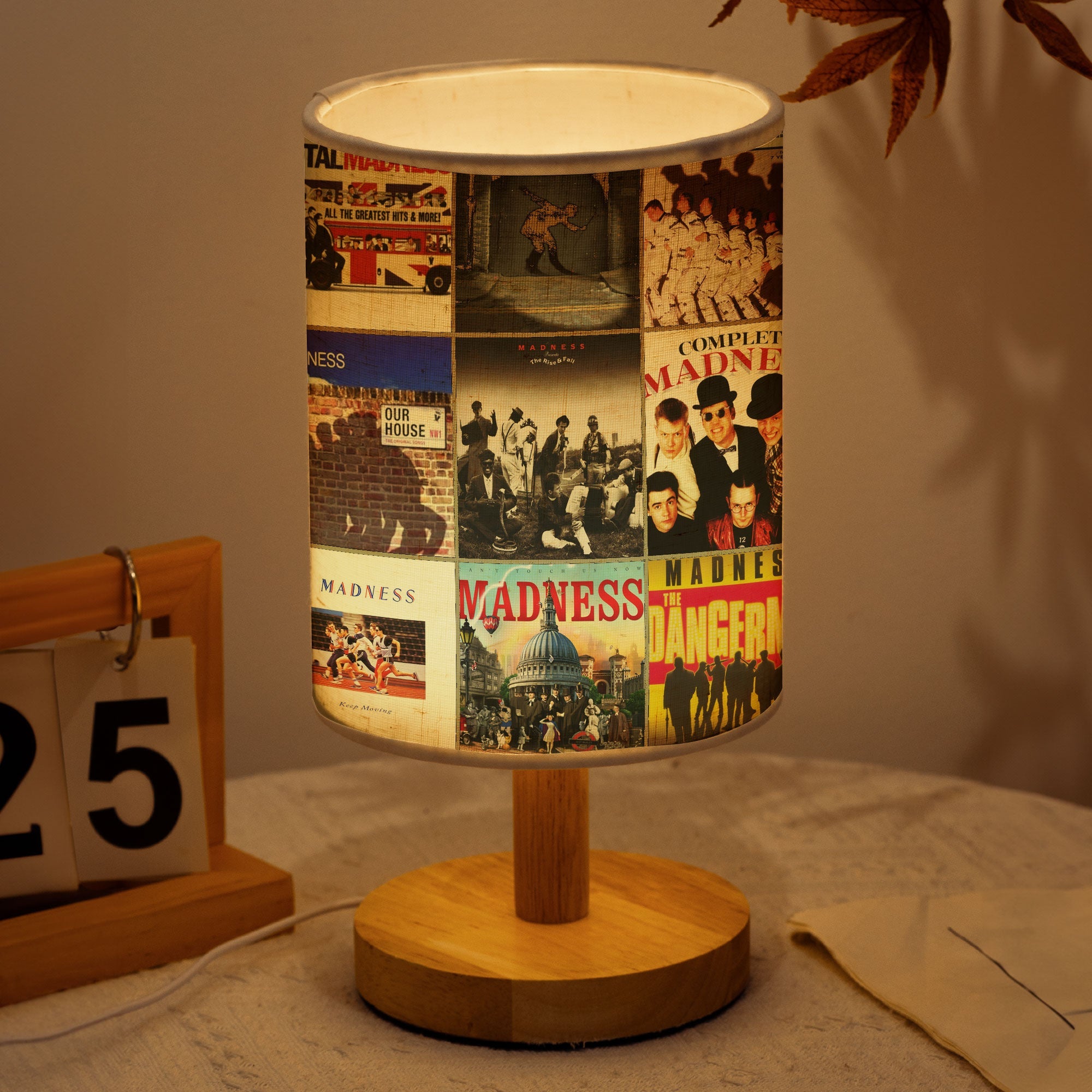 Madness Fabric Lamp Ska Energy Meets Warm Glow 🎵💡