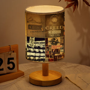 3 Doors Down Fabric Lamp Classic Rock Soul Album Art Collection