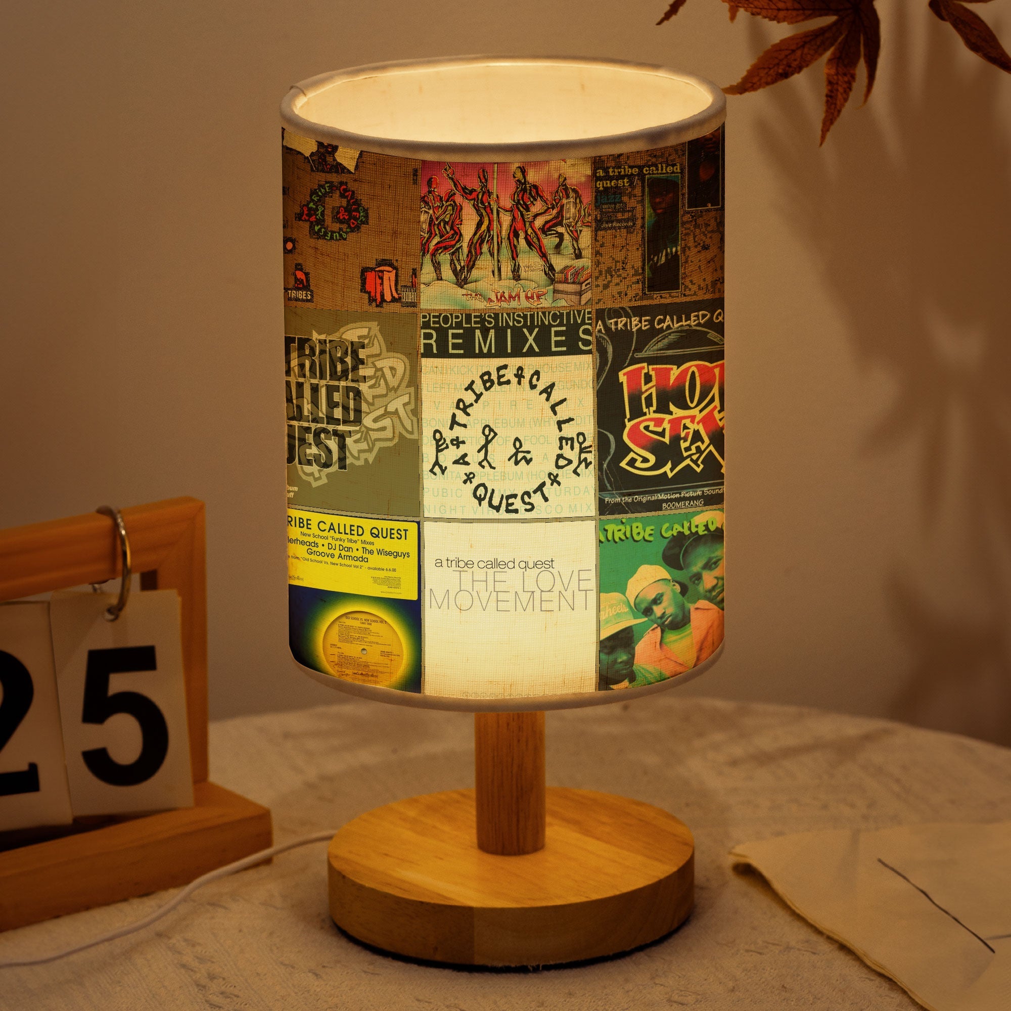 A Tribe Called Quest Fabric Lamp Hip-Hop Soul & Glow 🎧✨
