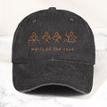 Phish Walls of the Cave Petroglpyh Denim Cap Retro Music Phish Cap Gift For Dad (With Box)