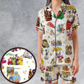 If You Were A PBS Kid Satin Short-Sleeve Pajamas Set