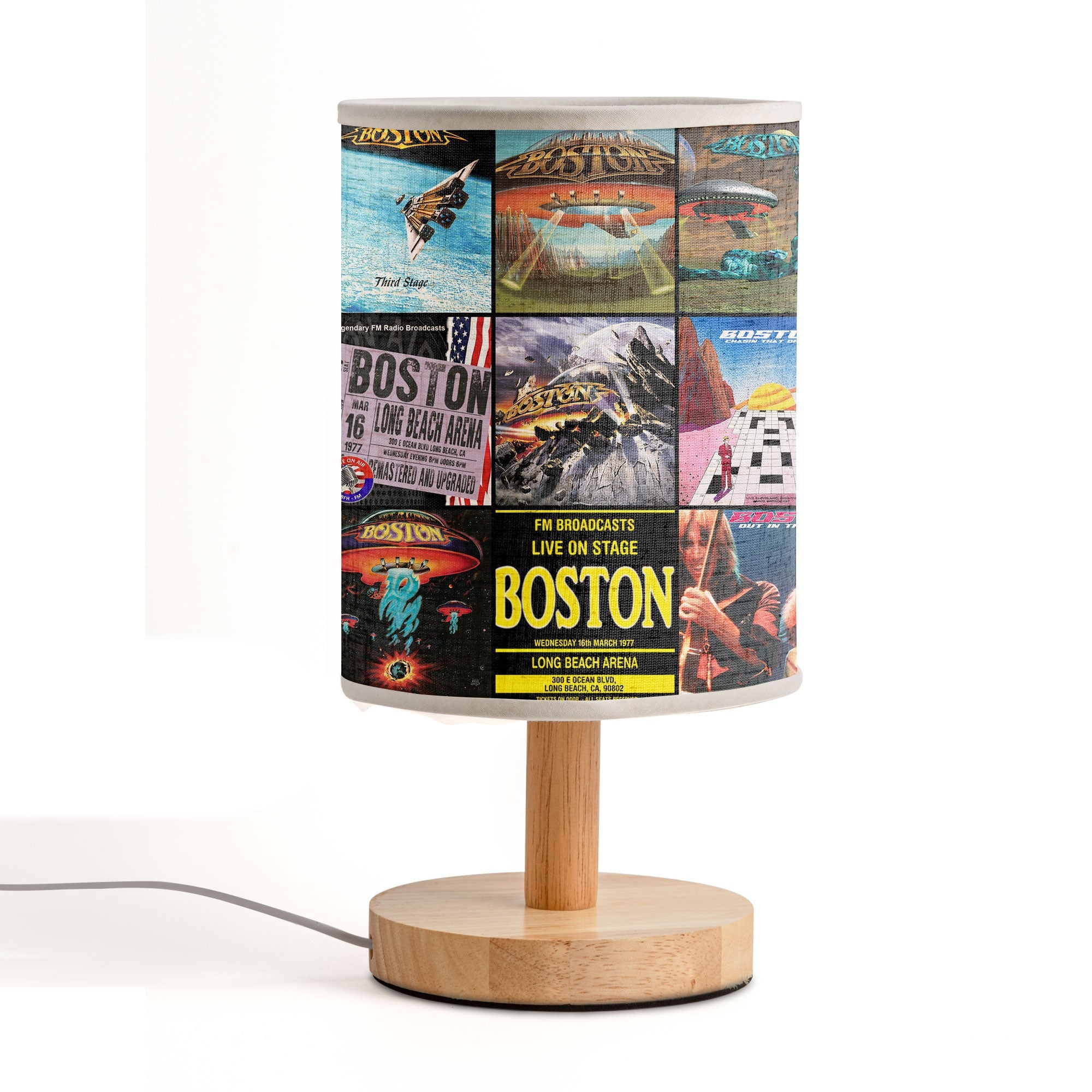 Boston Fabric Lamp Classic Rock Odyssey
