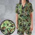 Flying Monkeys The Wizard Of Oz Satin Short-Sleeve Pajamas Set