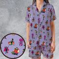 Really Rotten Scooby's All-Star Laff-A-Lympics Satin Short-Sleeve Pajamas Set
