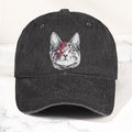 Kitty Stardust Denim Cap David Bowie Inspired Merch Dad Hat (With Box)