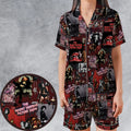 Frank-N-Furter The Rocky Horror Picture Show Satin Short-Sleeve Pajamas Set