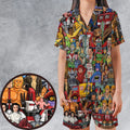 The Best Obscure 80s Toy Lines Satin Short-Sleeve Pajamas Set