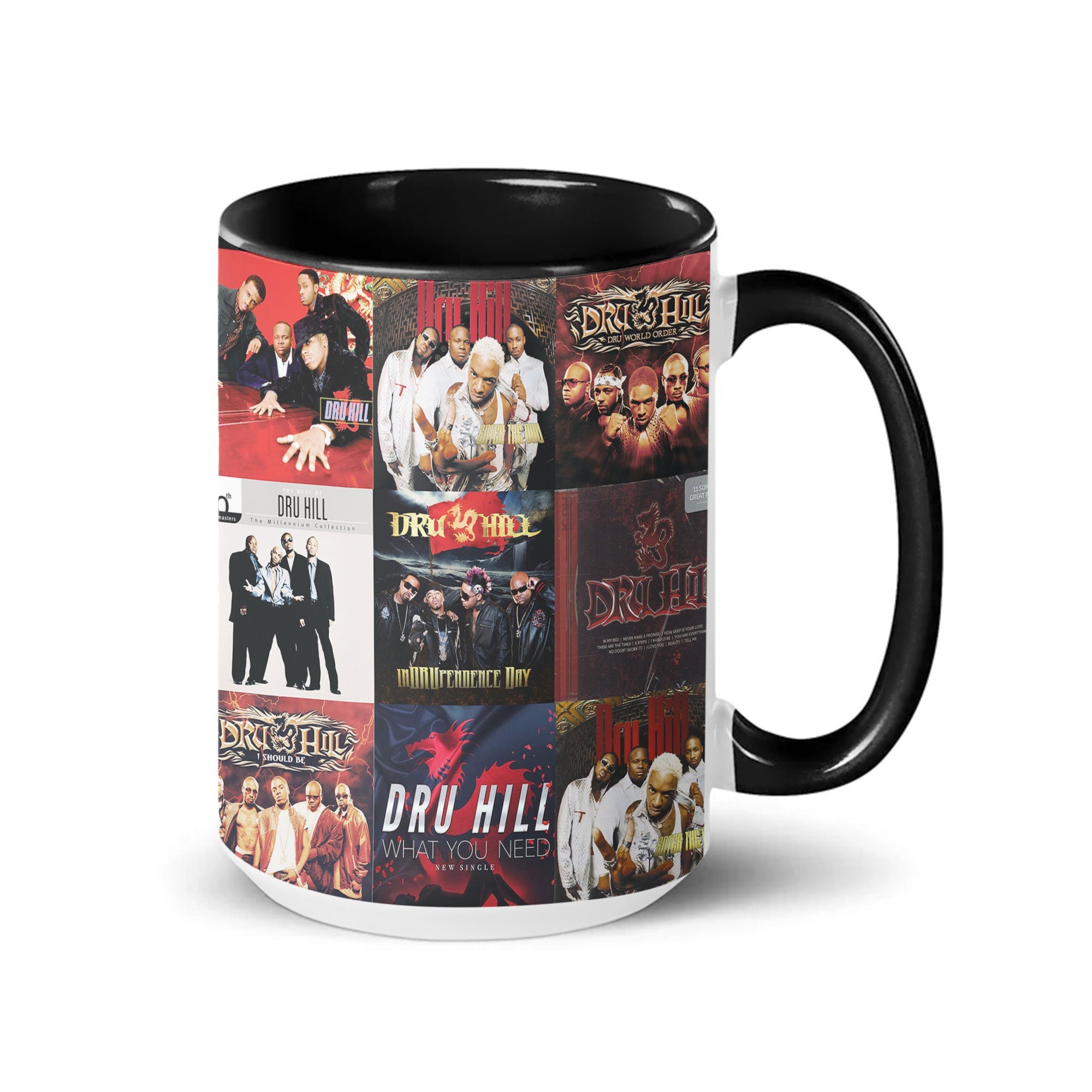 Dru Hill Accent Mug R&B Legends Album Cover Collage Gift