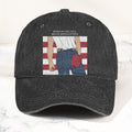 Born in the U.S.A Bruce Springsteen Denim Cap Retro Music Fan Merch Cap Gift For Dad (With Box)