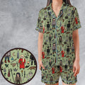 As You Wish Princess Bride Satin Short-Sleeve Pajamas Set
