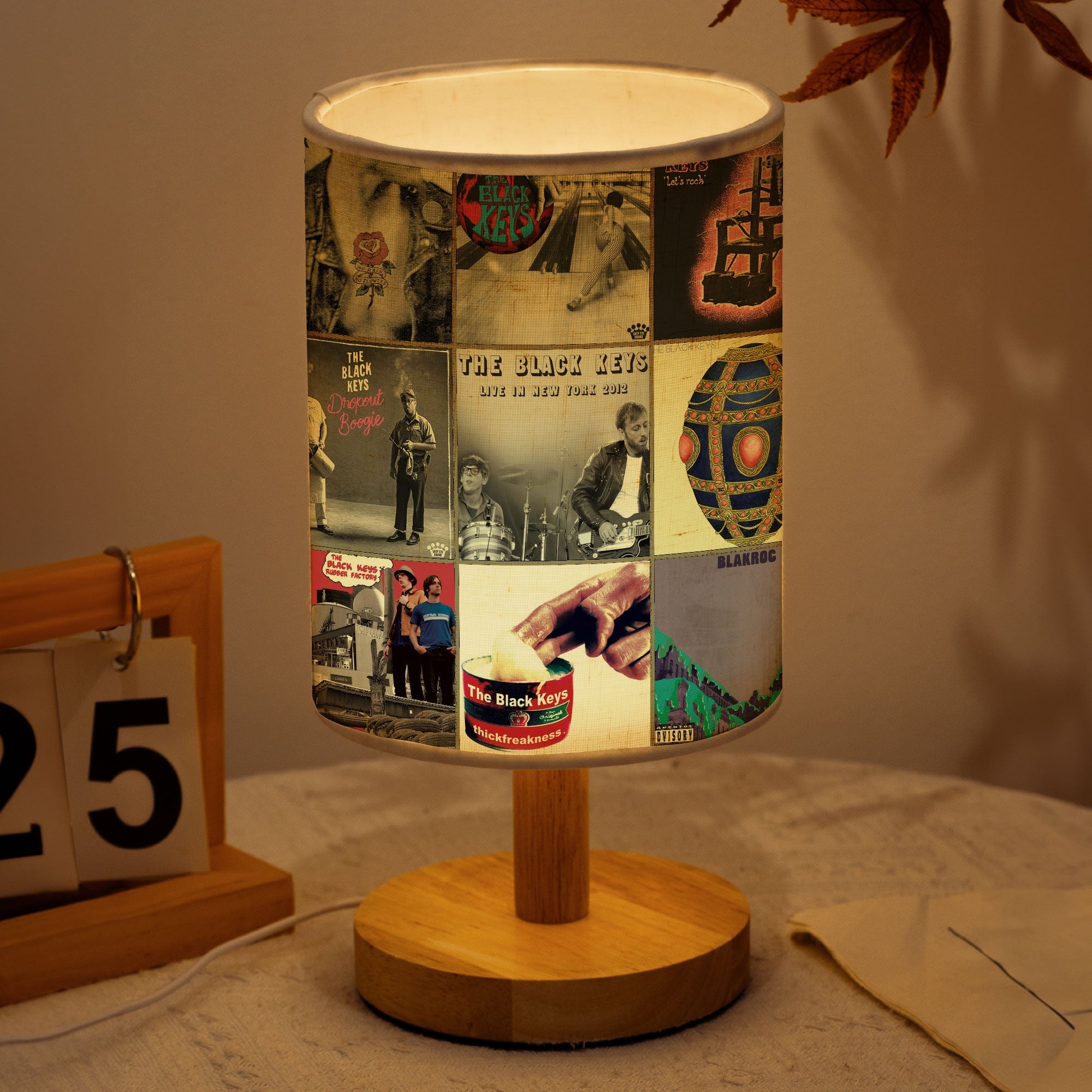 The Black Keys Fabric Lamp Blues Rock Vibes
