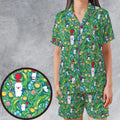 Moogle Final Fantasy Satin Short-Sleeve Pajamas Set
