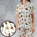 Buffy the Vampire Slayer Satin Short-Sleeve Pajamas Set
