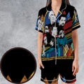 The Next Generation Star Trek Satin Short-Sleeve Pajamas Set