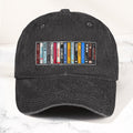 The Beatles Denim Dad Cap Cassette Album Collection Design ( With BOX)