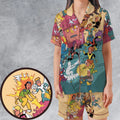 Super Style X-Men Satin Short-Sleeve Pajamas Set