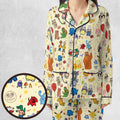 Nostalgia Train Pajamas Set
