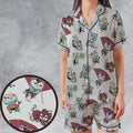 Supurrrr Friends Super Friends Satin Short-Sleeve Pajamas Set
