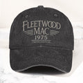 Fleetwood Mac 1975 Est Denim Cap Vintage Dad Cap Gift For Dad (With Box)