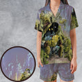 Vivi Rain Final Fantasy Satin Short-Sleeve Pajamas Set