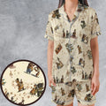 Country Bear Jamboree Satin Short-Sleeve Pajamas Set