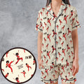 I'm 50 Sally O'Malley SNL Satin Short-Sleeve Pajamas Set