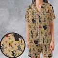 Daily Dose Of Simpsons Satin Short-Sleeve Pajamas Set