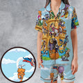 Classic Underdog Satin Short-Sleeve Pajamas Set