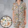 Toy Story Toss Pattern Satin Short-Sleeve Pajamas Set