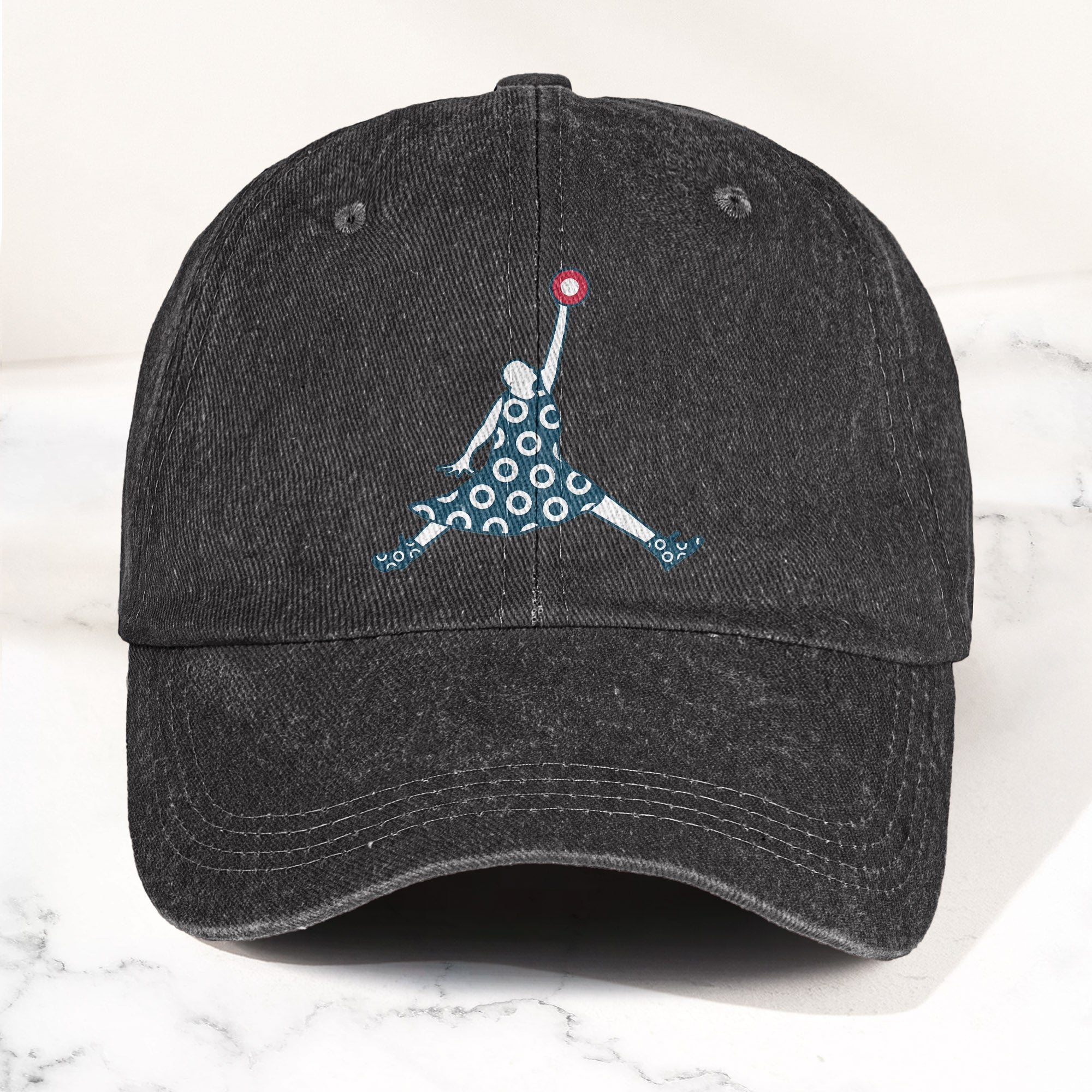 Air Fishman Phish Denim Cap Retro Music Fan Merch Cap Gift For Dad (With Box)