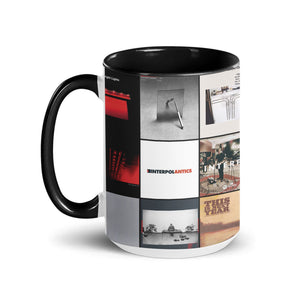 Interpol Accent Mug Alternative Rock Album Cover Collage Gift