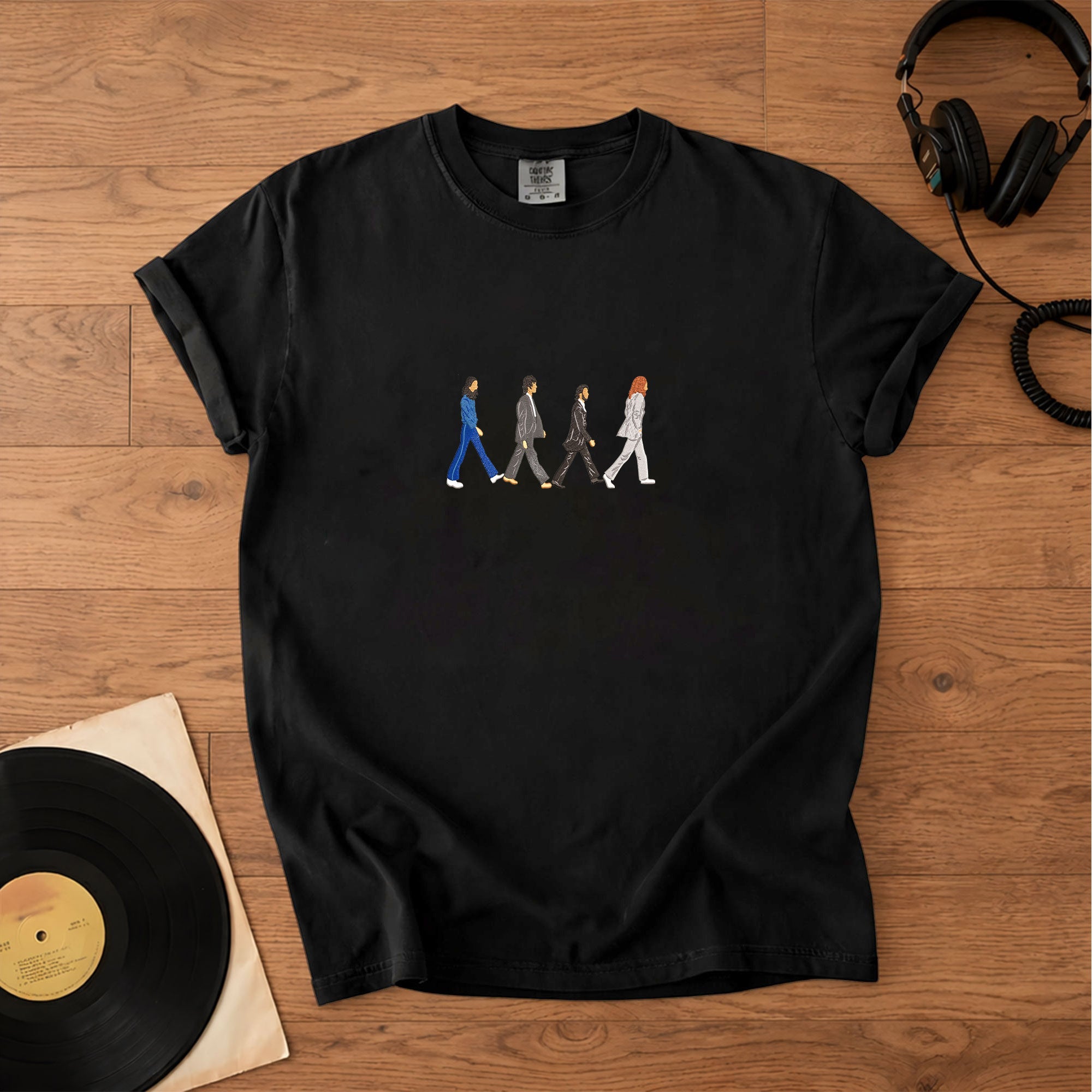 The Beatles Band Abbey Road Comfort Tee Classic Album Graphic Shirt