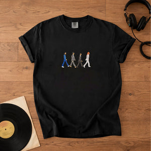The Beatles Band Abbey Road Comfort Tee Classic Album Graphic Shirt