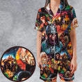 Planet of the Apes Satin Short-Sleeve Pajamas Set