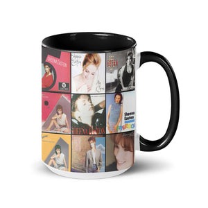 Sheena Easton Accent Mug Pop Icon Album Cover Collage Gift