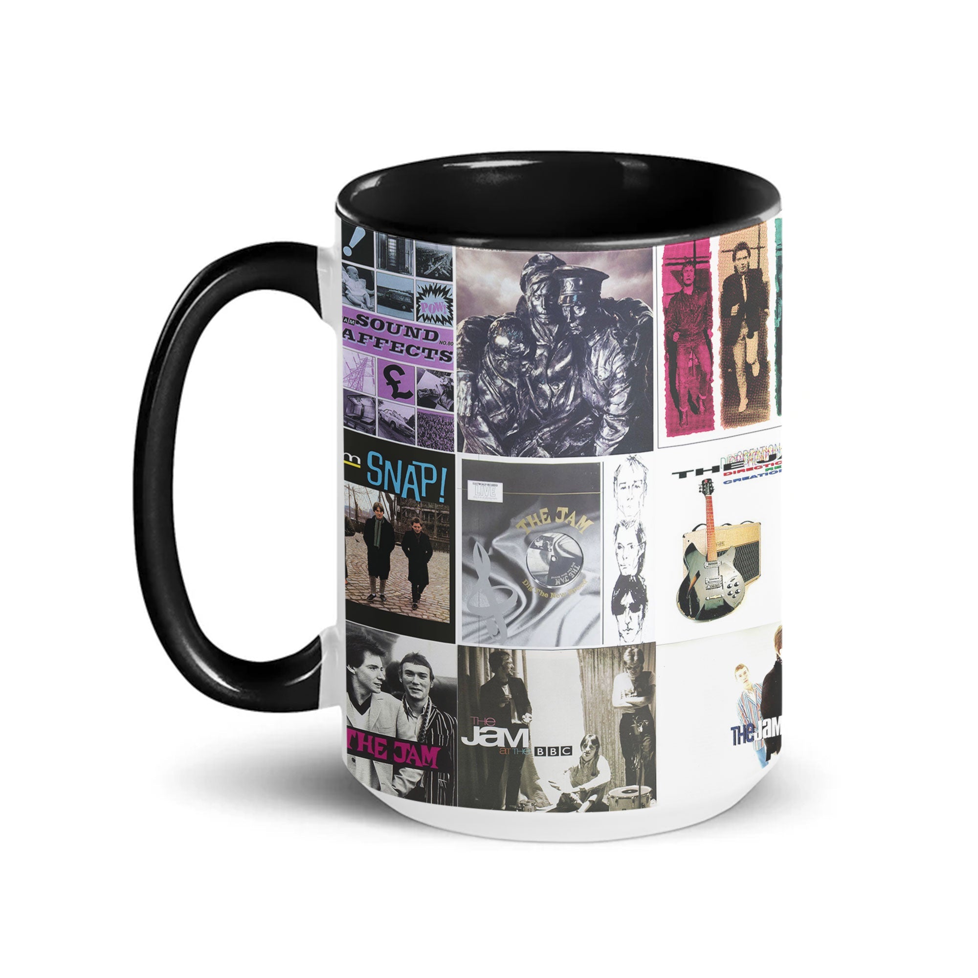 The Jam Accent Mug Classic Album Cover Collage Gift
