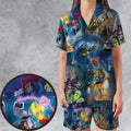 Beast Wars Satin Short-Sleeve Pajamas Set