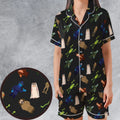 Muppet Monster Satin Short-Sleeve Pajamas Set