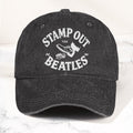 The Beatles Stamp Out Vintage 1960s Satire Graphic Music Merch Denim Cap Retro Vintage Dad Cap Gift For Dad (With Box)