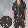 Helluva Hazbin Satin Short-Sleeve Pajamas Set