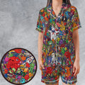 Ghostbusters Toybox Satin Short-Sleeve Pajamas Set