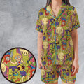 Victims of the Slime Pit He-Man and the Masters of the Universe Satin Short-Sleeve Pajamas Set