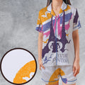 Fantasia Vintage 80s The NeverEnding Story Satin Short-Sleeve Pajamas Set