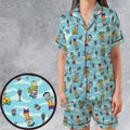 Quick Tips Regarding Ed, Edd, n Eddy Pattern Satin Short-Sleeve Pajamas Set