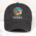 Tropical Parrot Denim Dad Cap “I Had a Good Life All the Way” Island Music Vibes Hat (With BOX)